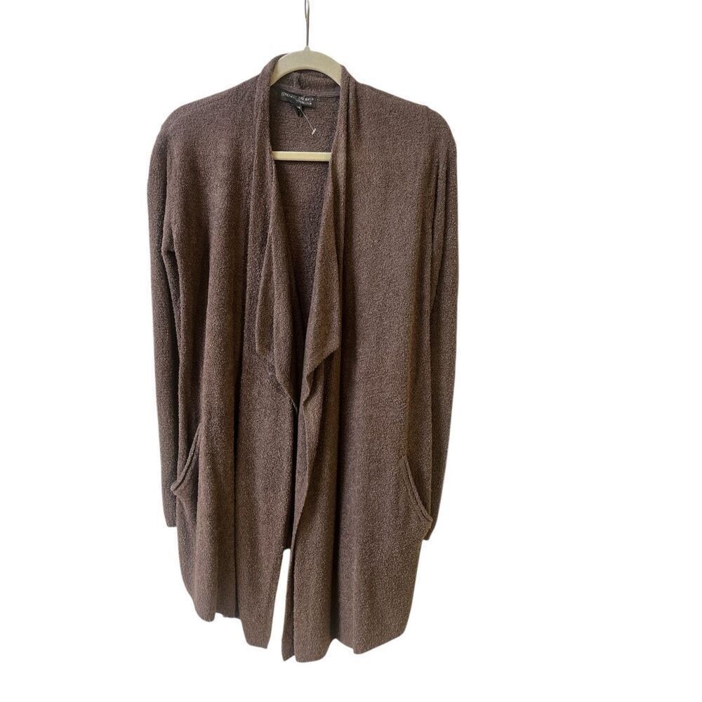 Barefoot Dreams cozy chic lite wrap chocolate brown sz XXS